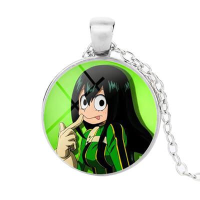 

26 Styles For You Choose Anime Boku No My Hero Academia Katsuki Deku All Might Cabochon Necklace Unisex Jewelry