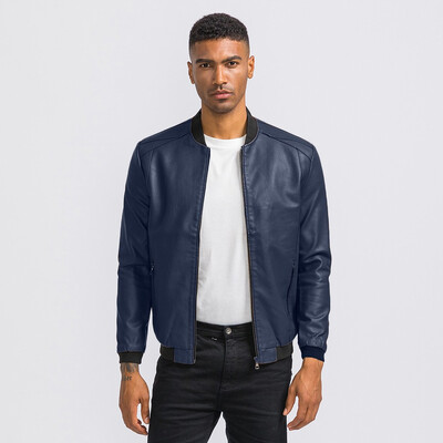 

Toponeto Men Winter Casual Solid Color Jacket Zipper Long Sleeve Coats Tops Blouses