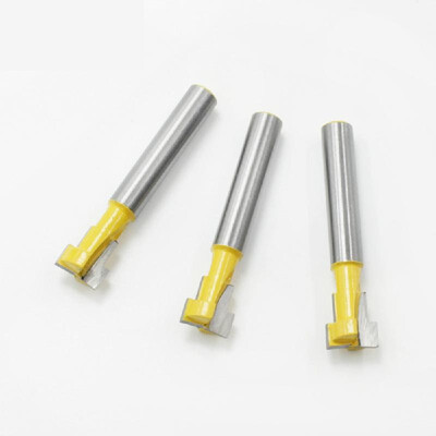 

1pcs 635mm 14" Shank Diameter T-slot Keyhole Cutter Wood Router Bit 38" Cutting Diameter Milling Cutter Woodworking Tools