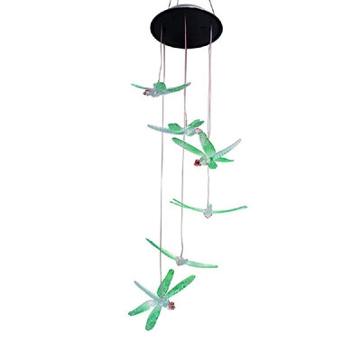 

Outdoor Solar Light Yard Garden Home Party Butterfly Dragonfly Moon And Star Sun Snowflake Hanging Decorative Lamp