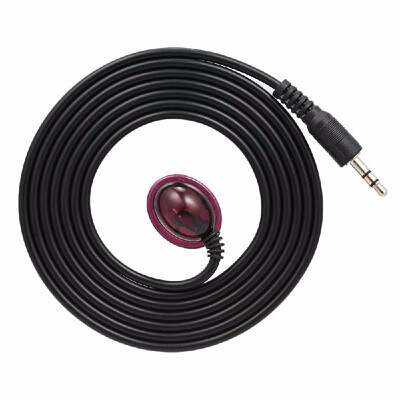 

5FT External IR Receiver Extender Cable Infrared Remote Extension Line 35mm Jack Plug Cord for Most Cable Set Top Boxes