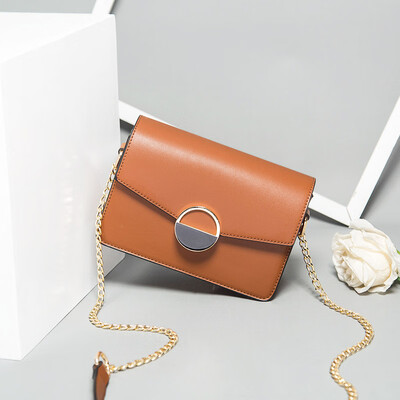 

Summer ins net red teenage girls on the trend of the Korean version of the chains single shoulder oblique Bag Fashion in 2019