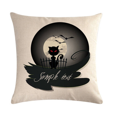 

20 Styles Happy Halloween Pillow Case Sofa Waist Throw Cushion Cover Home Decor Party