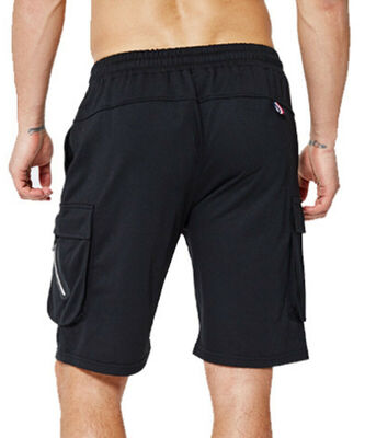 

ens Cargo Shorts Summer Loose Half Short Pants Solid Camo Military shorts Baggy Elastic Waist Casual Shorts with Pocket