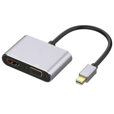

Mini DP to HDMI VGA Cable Adapter Mini DisplayPort to HDMI VGA Converter