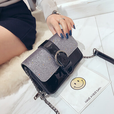 

Bag female new tide ins super fire pack Korean version of the chain bag wild Messenger shoulder bag
