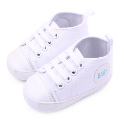 

2017 Soft Infant Newborn Baby Boy Girl Kid Soft Sole Shoes Sneaker Newborn 0-12Months