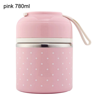 

7801230ml Portable Thermal Lunch Box Leak-proof Bento Picnic Food Container