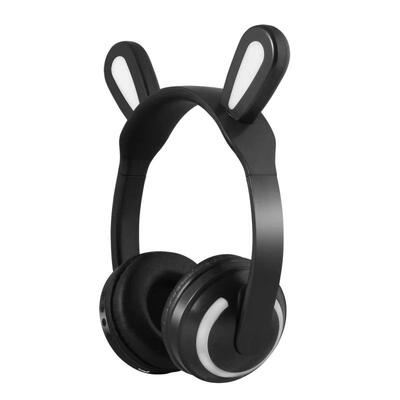 

ZW-19C Bluetooth Headphones Colorful LED Lighting Rabbit Ear Headsets Luminous Cute WirelessEarphone