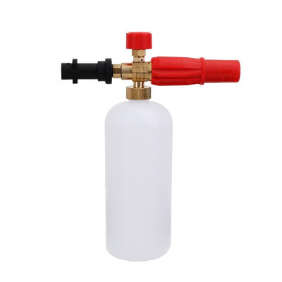 

1L Pressure Washer Snow Car Wash Cleaning Detergent Bottle Lance Fit Lance Soap Sprayer Foam Cup For Karcher