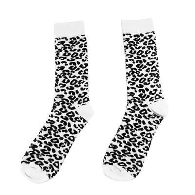

Unisex Adult Kids Leopard Print Long Family Matching Parent-Child Socks