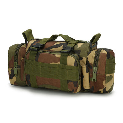 

5L Utility Waist Pack Bag Oxford Fabric Military Belt Pouch Camping Outdoor