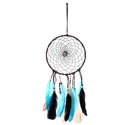 

Handmade Dreamcatcher with String Light 20 LEDs Feather Dream Catcher Wall Hanging Decoration Home Ornaments