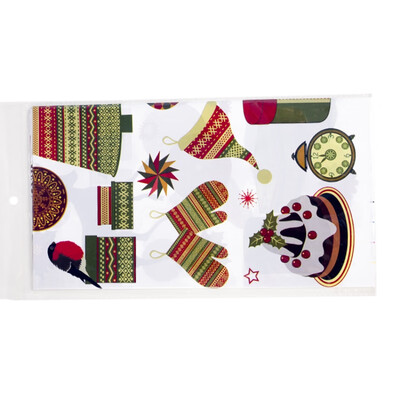 

Christmas Printed Decorative Tablecloth Waterproof Oilproof PVC Disposable Table Cover Dining Party Decorations
