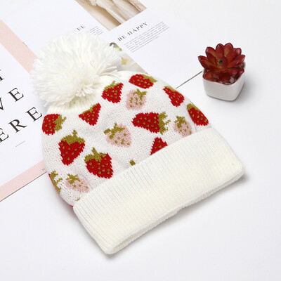 

Tailored Fashion Womens Winter Collar Plus Wild Thick knit Warm Hat