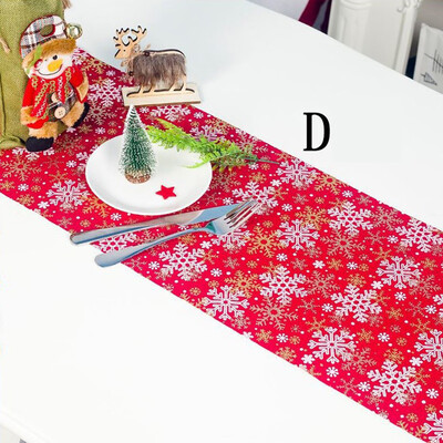 

Siaonvr Christmas Large Table Cover Tablecloth Decoration Winter Holiday Snowflake