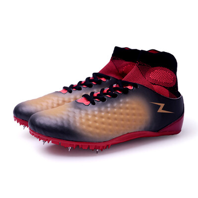 

High professional track&field sprint mens nail shoes womens high school entrance examination students long jump shoes body test four running spikes