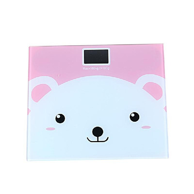 

Electronic Personal Scale Digital Balance Cute Cartoon Body Weight Scale with Backlight Display Body Weighing Tool