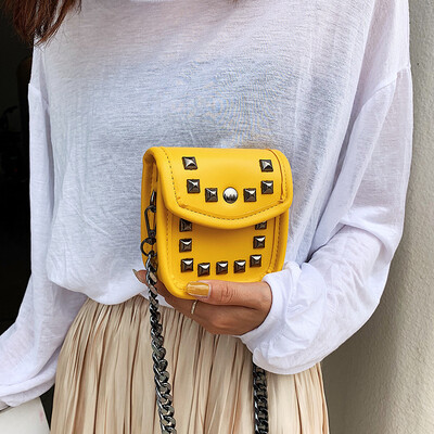 

Womens bag 2019 new fashion shoulder bag summer small fresh mini Messenger bag wild ins net red small bag