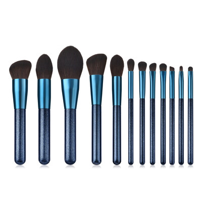 

12Pcs Makeup Brushes Set Eyeshadow Foundation Primer Powder Eyeliner Eyelash Lips Make Up Brush Cosmetic Beauty Tool Kit New Hot