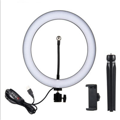 

1023 Inch Adjustable LED Beauty Ring Light with Tripod 2-in-1 Fill Light Mobile Phone Bracket