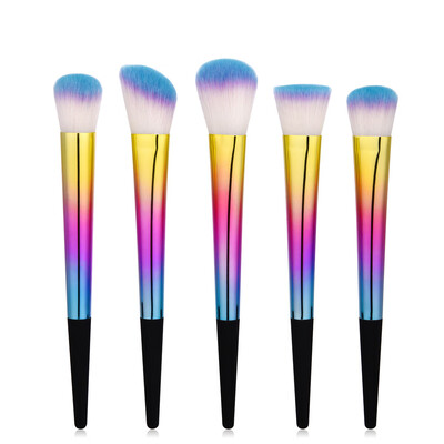 

Toponeto 5PCS Cosmetic Makeup Brush Brushes Foundation Powder Eyeshadow Brush Set