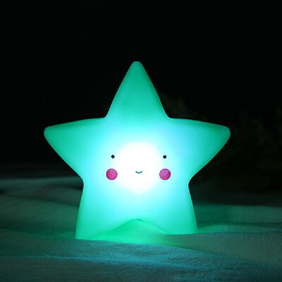 

Lovely Night Lamp Table Star Light Baby Nursery Lamp Children Bedside Night Light Kids Bedroom Decoration