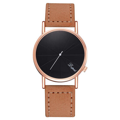 

Fashion Men Watch Simple Quartz Leather Band Analog Business Wrist Watches