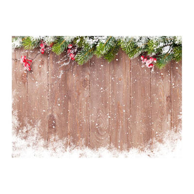 

Christmas Theme Thin Vinyl Waterproof Wall Background Cloth Photo Backdrop