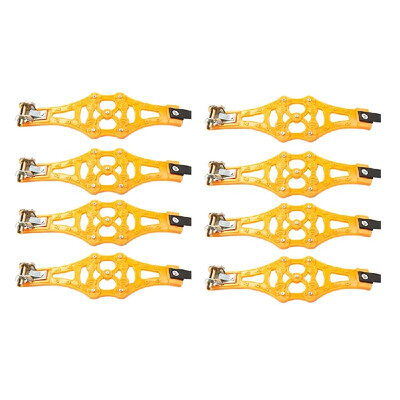 

Universal Tire Chains Anti-slid Snow Chain Portable Easy to Mount Emergency Traction Car Snow Tyre Chain 8PCS