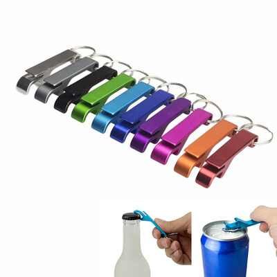 

5Pcs Aluminum Alloy Pocket Keychain Beer Bottle Can Opener Wedding Favor Gifts