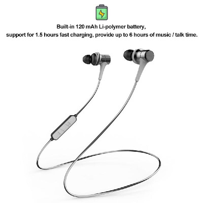 

UiiSii BT260 Wireless Bluetooth Headphones In-Ear Sports Earphone Waterproof Headset with Mic Magnetic Earbuds for iPhone Xiaomi A