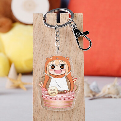

Cute cartoon Himouto Umaru-chan Acrylic keychains cosplay chaveiros new Keyring Jewelry Accessory