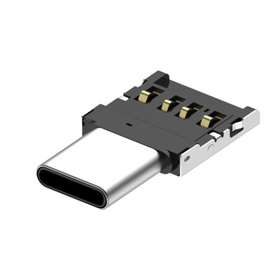 

Mini USB to USB C Type C OTG Convert Connector Fast Charge