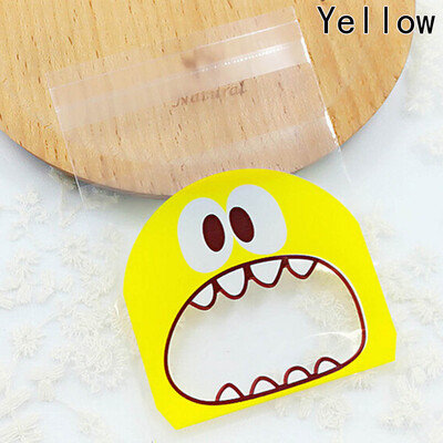 

100pcs 7cm&10 cm Cookie Biscuit Bag Self-adhesive Candy Packaging Gift