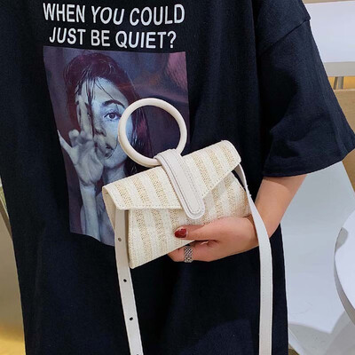 

Summer ins super fire bag female 2019 new French niche Korean version of the wild shoulder slung fashion handbag