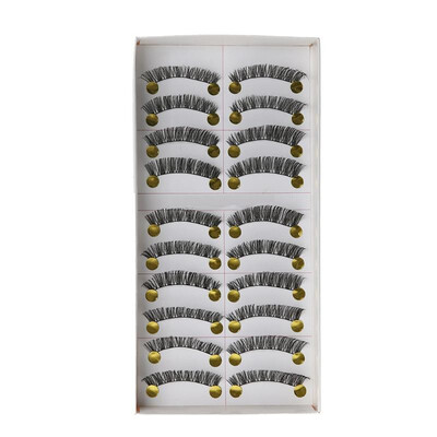 

Hot Chic Fake Eye Lashes Extension Natural Handmade False Eyelashes 10 Pair