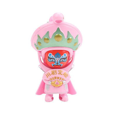 

Siaonvr Traditional Feature Chinese Opera Face Changing Doll Figure Toy Memorial Gift