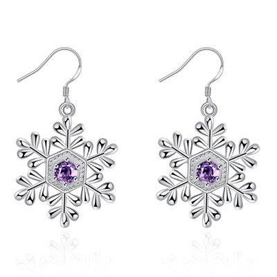 

Womens Earrings 925 Silver S925 Stud Earrings Jewellery Silver Ornaments Retro Earrings