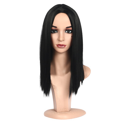 

〖Follure〗Synthetic Hair 16 Inches Straight Hair Wig For Black Hair Women Synthetic Wig