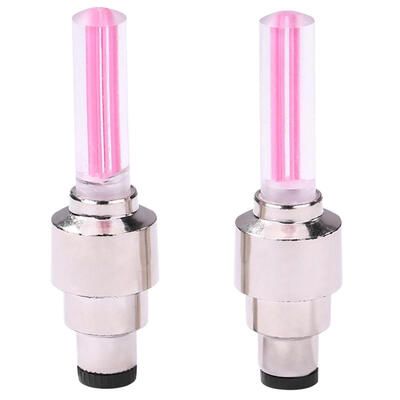 

2pcs MTB Bicycle Wheel Tire Valve Caps Light Bike Tyre LED Neon Glow Lamp