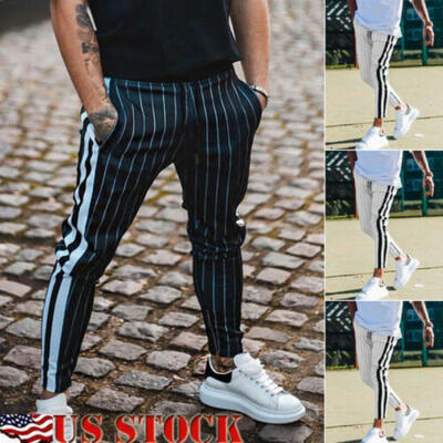 

Mens Sport Pants Long Trousers Tracksuit Fitness Workout Joggers Gym Sweatpants