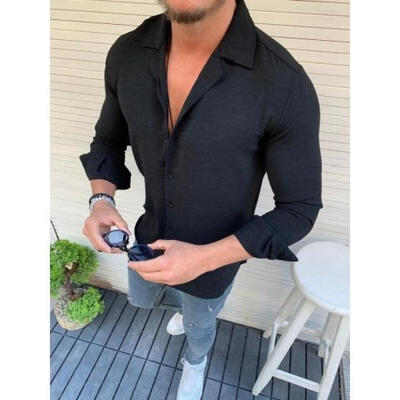 

Fashion Casual Shirt Men&39s Tee Top Long Sleeve Designer Shirt Golf Plain Horse New Sport
