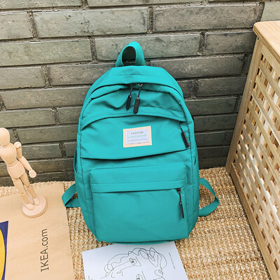 

2019 fashion bag female ins wind Korean version of ulzzang high school students backpack tide large capacity junior high school backpack