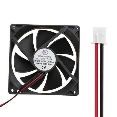 

Low Noise AV-9025M24S DC24V 015A 92x92x25mm Cooling Fan Radiator Cooler