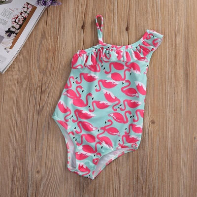 

Toddler Kids Swimsuit One Piece Girls Swimsuit Girls Swimwear Beachwear Dress