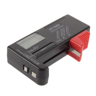 

Siaonvr New Indicator Battery Cell Tester AA AAA CD 9V Volt Button Checker