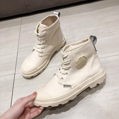 

Martins Boots&GirlsSummer Breathable British Handsome&Thin Canvas Climax Shoes
