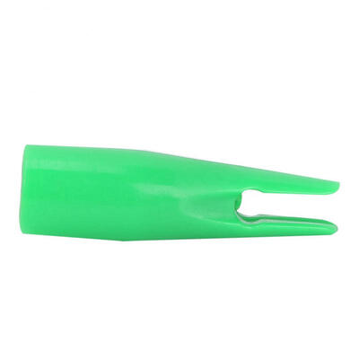 

Greensen 150pcs 7mm Plastic Replacement Arrow Nock for Outdoor Hunting Archery Accessory Green