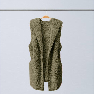 

Roseonmyhand Womens Vest Winter Warm Hoodie Outwear Casual Coat Jacket